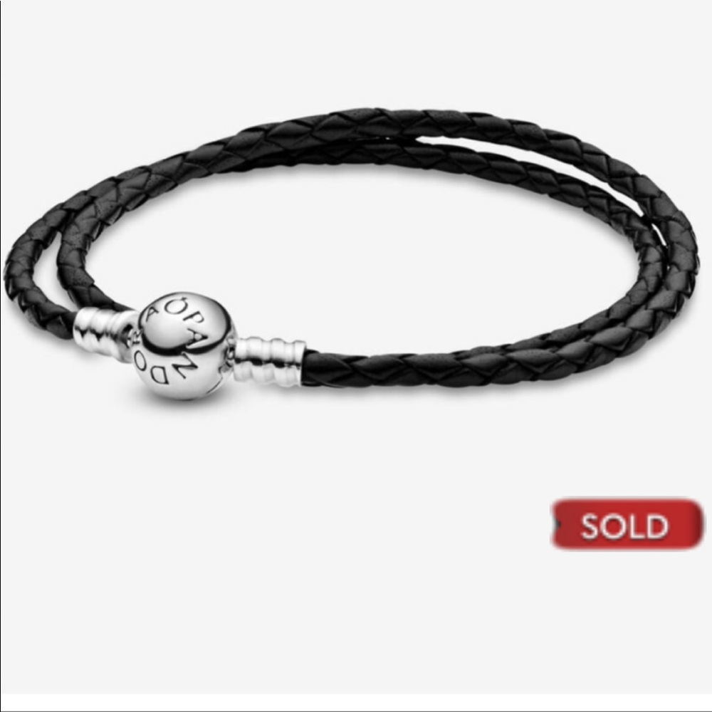 Pandora leather bracelet
